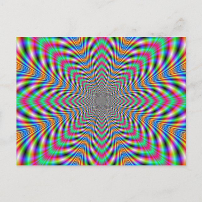 Postal Star Psychedelic Post Card (Anverso)