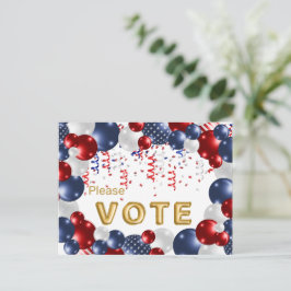 Postal Star Spangled Celebration Vote Reminder