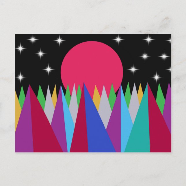 Postal Star Sunset (Anverso)