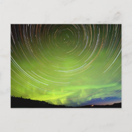 Postal Star Trails y Northern Lights Aurora borealis