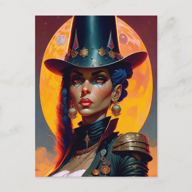 Postal Star Witch (Anverso)