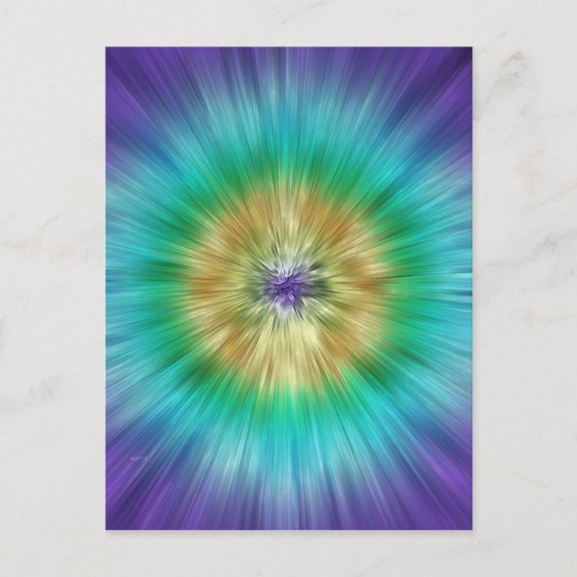 Postal Starburst Tie Dye (Anverso)