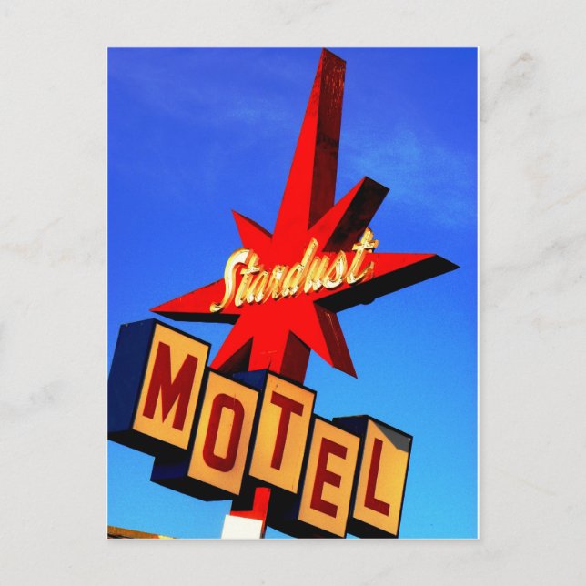 Postal Stardust Motel (Anverso)