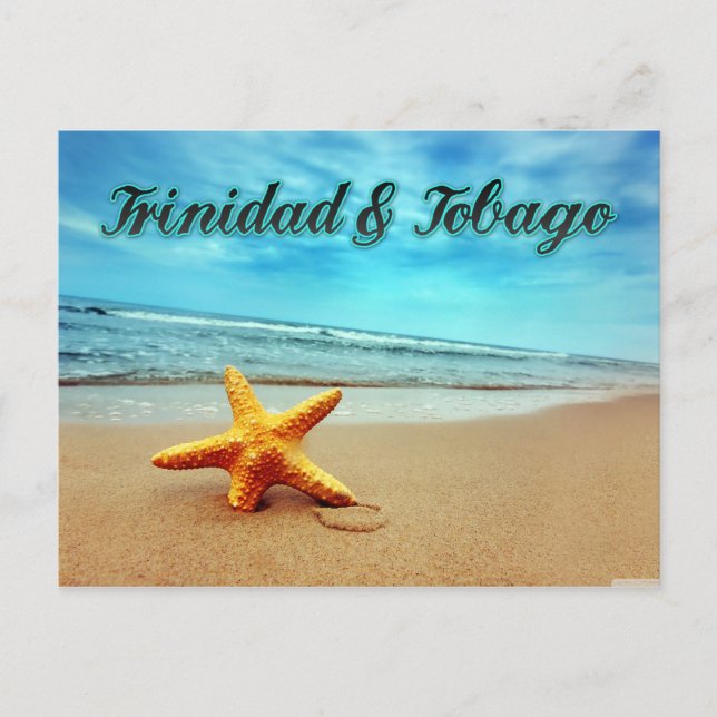 Postal Starfish de Trinidad y Tobago (Anverso)