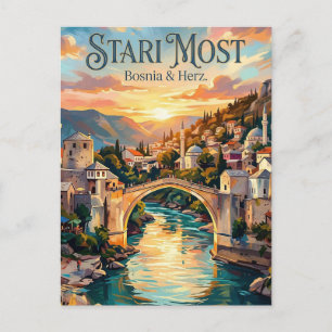 Postal Stari Most Bosnia & Herz.