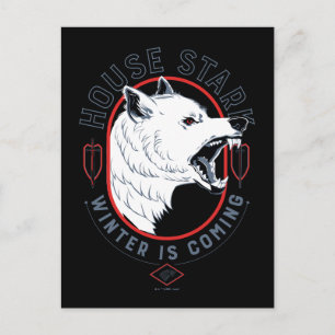 Postal Stark en la Casa - El Invierno Está Llegando