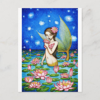 Postal Starlight Lily Mermaid
