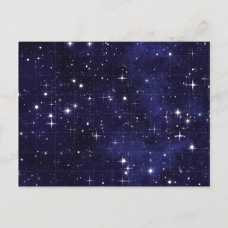 Postal Starnight Sky Grid