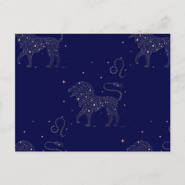 Postal stars leo (Anverso)