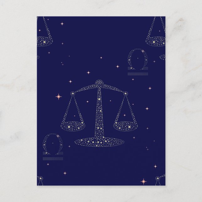 Postal stars libra (Anverso)