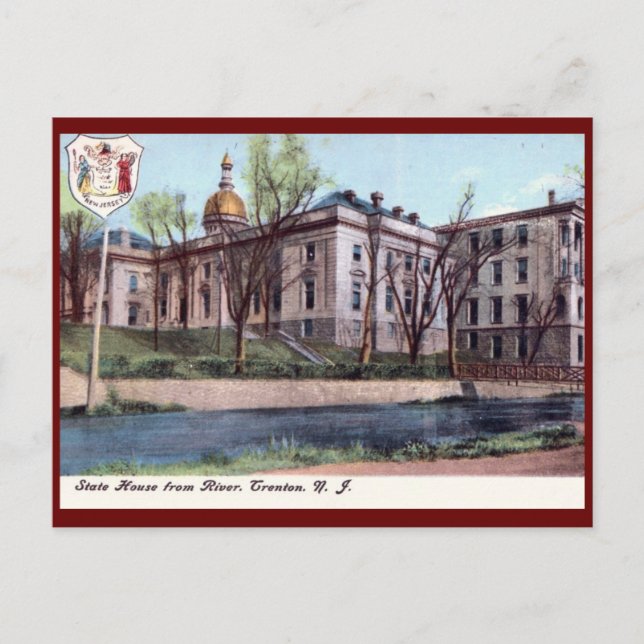 Postal State House, Trenton, Nueva Jersey (Anverso)
