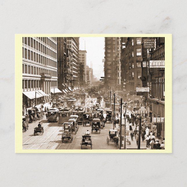 Postal State St., Chicago, Illinois Vintage (Anverso)