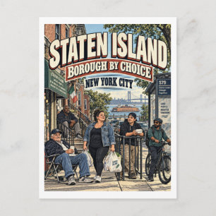 Postal Staten Island por elección