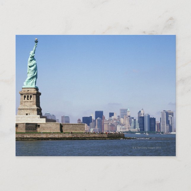 Postal Statue of Liberty, New York City, New York (Anverso)