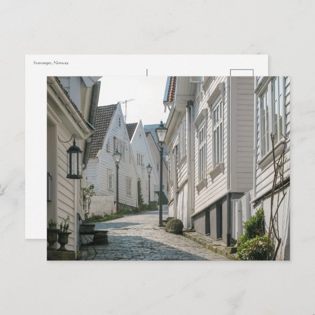 Postal Stavanger Noruega (Anverso / Reverso)