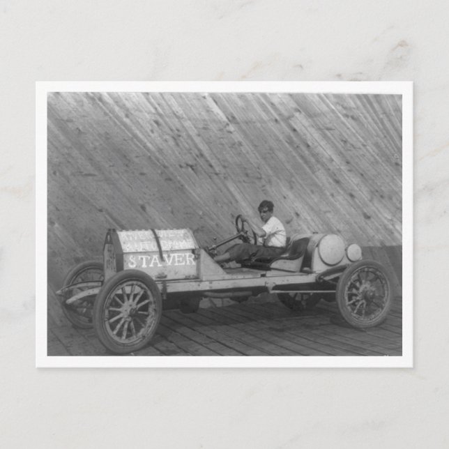 Postal Staver Automobile (Anverso)