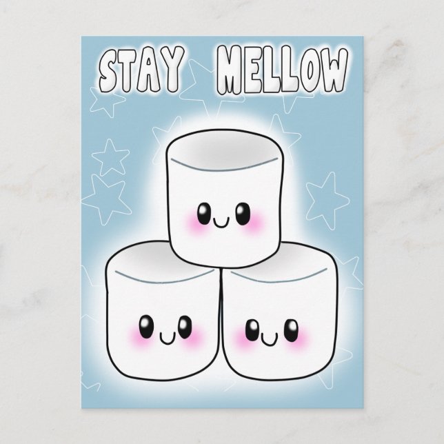 Postal Stay Mellow Marshmallow (Anverso)