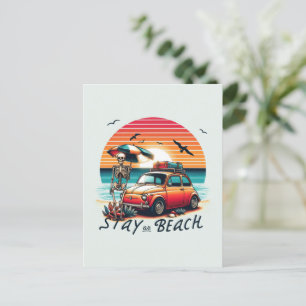 Postal Stay On Beach - Vibes Retro - Skeleton