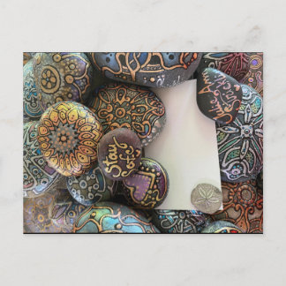 Postal Stay safe Post Card, por Julie Ann Stricklin