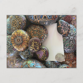 Postal Stay safe Post Card, por Julie Ann Stricklin