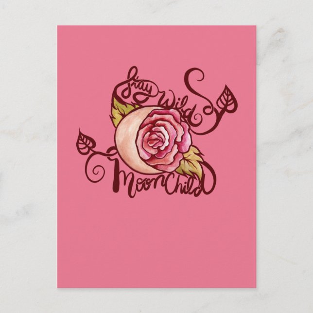 Postal Stay Wild MoonChild                                (Anverso)
