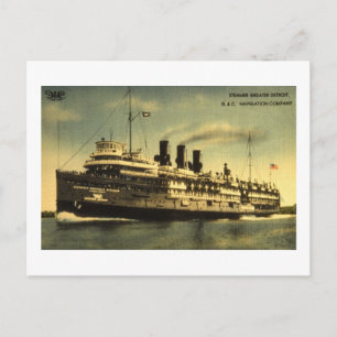 Postal Steamer Greater Detroit, D&C Navigation Company