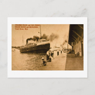 Postal Steamer Nyack y Car Ferries, Grand Haven, MI