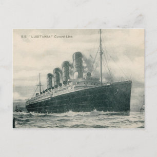 Postal Steamer SS Lusitania