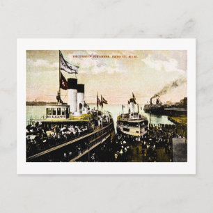 Postal Steamers de Excursión, Detroit, Michigan