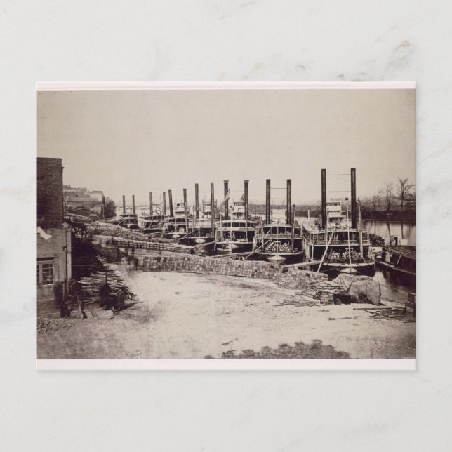 Postal Steamers on the Mississippi (foto de abajo) (Anverso)