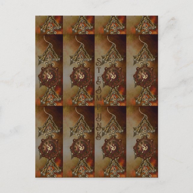 POSTAL STEAMPUNK (Anverso)