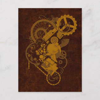 Postal Steampunk Bunny