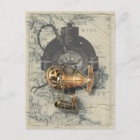Steampunk Dirigible Balloon Rige