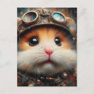Postal Steampunk Hamster