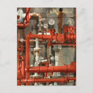 Postal Steampunk - Red pipe headache
