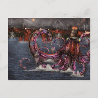Postal Steampunk - Robticus Enteroctopus magnificus