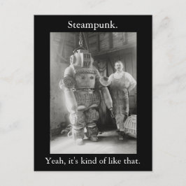 Postal Steampunk. Sí, es algo así. v2
