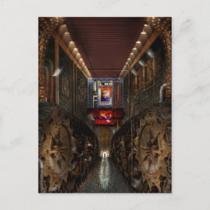 Postal Steampunk - Sociedad distópica