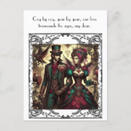 Postal Steampunk Valentine