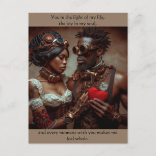 Postal Steampunk Valentine