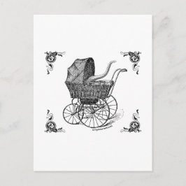 Postal Steampunk Victorian Cthulhu bebé