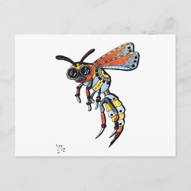 Postal Steampunk Wasp.jpg (Anverso)