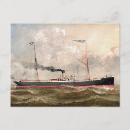 Postal Steamship Louise años 1800