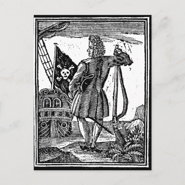 Postal Stede Bonnet (Anverso)