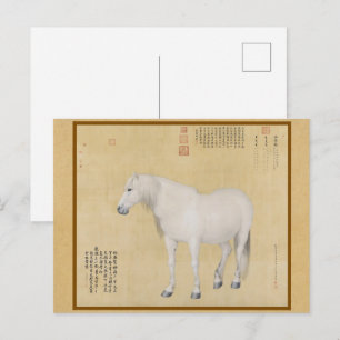 Postal Steed - Un caballo llamado Bella Artes chino Benxi