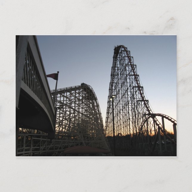 Postal Steel Force y Thunderhawk Dorney Park (Anverso)