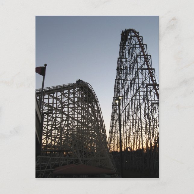 Postal Steel Force y Thunderhawk Dorney Park (Anverso)