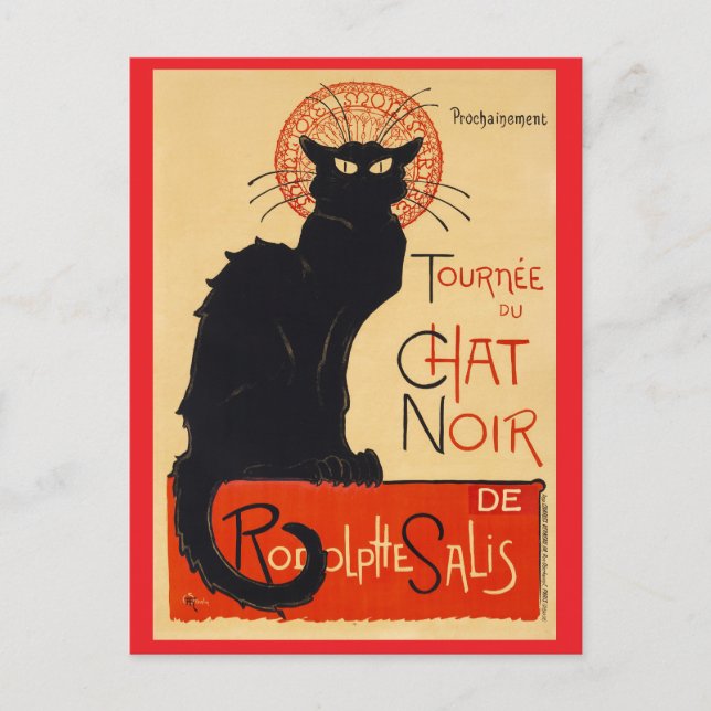 Postal Steinlen (Anverso)