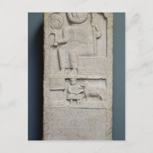 Postal Stele dedicado a Saturn, de EL-Ayaida