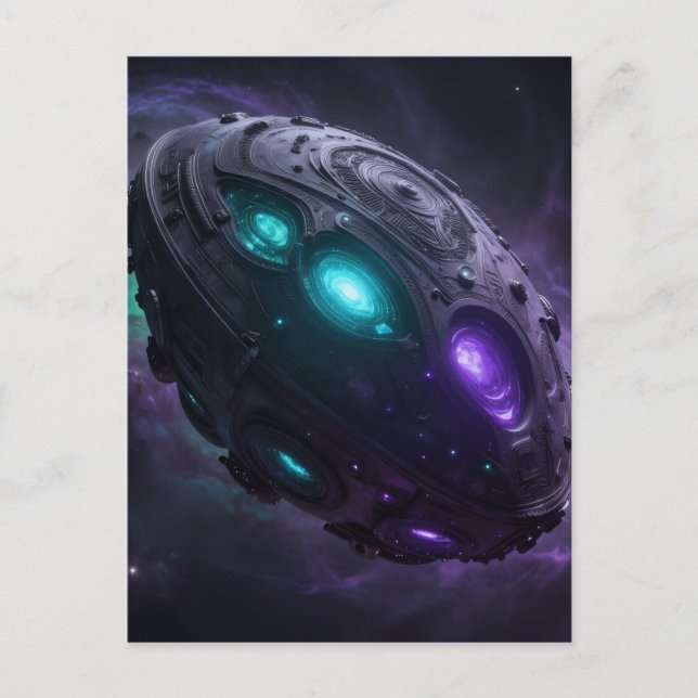 Postal Stellar Path – Journey Through the Universe´1 (Anverso)